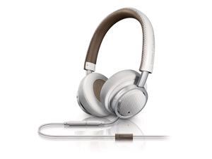 Philips Fidelio M1 (M1WT) - High Fidelity On-Ear Headphones Wired Noise-Isolating Headset with Smartphone Remote and Microphone (White) Philips Fidelio M1 (M1WT) - High Fidelity On-Ear Headphones Wired Noise-Isolating Headset with Smartphone Remote and Microphone (White)