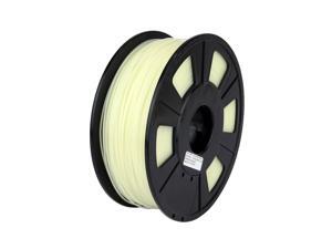 WyzWorks® 3D Printer Filament 1.75mm PLA White - Glow Green 1kg/2.2lb RepRap MarkerBot WyzWorks® 3D Printer Filament 1.75mm PLA White - Glow Green 1kg/2.2lb RepRap MarkerBot