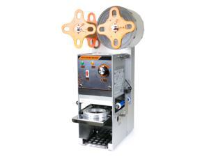 WYZworks Heavy Duty Semi Automatic Cup Sealing Machine for Boba Bubble Milk Tea Coffee Smoothie 350W 300-500 cups/hr WYZworks Heavy Duty Semi Automatic Cup Sealing Machine for Boba Bubble Milk Tea Coffee Smoothie 350W 300-500 cups/hr