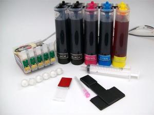 Continuous Ink Supply System for Epson C120 Workforce WF 30 310 1100 Cartridge Cartridges CISS CIS Continuous Ink Supply System for Epson C120 Workforce WF 30 310 1100 Cartridge Cartridges CISS CIS