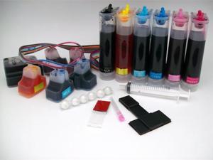 Pre-Filled Continuous Ink Supply System for HP 02 HP02 Cartridges Photosmart Printers CISS CIS Cartridges Pre-Filled Continuous Ink Supply System for HP 02 HP02 Cartridges Photosmart Printers CISS CIS Cartridges