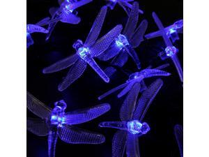 Wyz Works Solar Fairy String Lights 20 LED DRAGONFLY - Blue Wyz Works Solar Fairy String Lights 20 LED DRAGONFLY - Blue