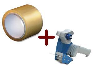 Clear Packing Tape 3" x 110 Yards 24 Rolls 2 Mil + Free 3 Inch Tape Gun Dispenser Clear Packing Tape 3" x 110 Yards 24 Rolls 2 Mil + Free 3 Inch Tape Gun Dispenser