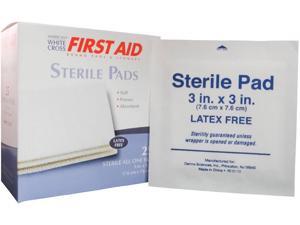 American White Cross First-Aid 3" x 3" Latex Free Sterile Gauze Pads (175 Pads) 7 Boxes MS-40325 American White Cross First-Aid 3" x 3" Latex Free Sterile Gauze Pads (175 Pads) 7 Boxes MS-40325