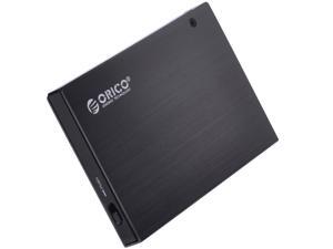 ORICO USB 2.0 Aluminum 2.5" Hard Drive Disk External Enclosure Case for 9.5mm 2.5" e-SATA HDD and SSD - Gray ( 2595SUS ) ORICO USB 2.0 Aluminum 2.5" Hard Drive Disk External Enclosure Case for 9.5mm 2.5" e-SATA HDD and SSD - Gray ( 2595SUS )