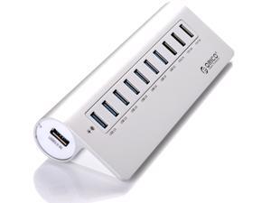 ORICO Aluminum 7 Port USB3.0 HUB with 3 Charging Ports(1 x 5V2.1, 2 x 5V1A) and 12V3A Power Adapter - Silver (M3H73P) ORICO Aluminum 7 Port USB3.0 HUB with 3 Charging Ports(1 x 5V2.1, 2 x 5V1A) and 12V3A Power Adapter - Silver (M3H73P)