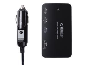 ORICO 5-Port 36W USB Portable Rapid Car Charger Super Charger for iPad, iPhone, Samsung - Black (MPU-5S) ORICO 5-Port 36W USB Portable Rapid Car Charger Super Charger for iPad, iPhone, Samsung - Black (MPU-5S)