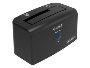 ORICO 8618SUS3 USB 3.0 & eSATA to 2.5 and 3.5 inch SATA Hard Drive Docking Stationor - Black ORICO 8618SUS3 USB 3.0 & eSATA to 2.5 and 3.5 inch SATA Hard Drive Docking Stationor - Black