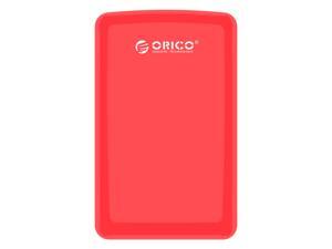 ORICO Tool-free 2.5 inch SATA 3.0 to USB3.0 Hard Drive Disk HDD External Enclosure Case with USB 3.0 Cable for 7mm to 9.5mm 2.5'' SATA HDD and SSD - - Red (2579S3-V1) ORICO Tool-free 2.5 inch SATA 3.0 to USB3.0 Hard Drive Disk HDD External Enclosure Case with USB 3.0 Cable for 7mm to 9.5mm 2.5'' SATA HDD and SSD - - Red (2579S3-V1)