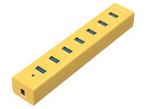 ORICO 7 Port USB3.0 Hub for Windows XP / Vista / 7 / 8 / Linux / Mac OS - Orange (H7013-U3) ORICO 7 Port USB3.0 Hub for Windows XP / Vista / 7 / 8 / Linux / Mac OS - Orange (H7013-U3)