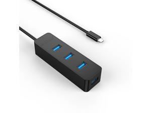 ORICO Type-C 4 Port USB 3.0 HUB 5Gbps High Speed for Laptop Computer iPhone,Windows XP / Vista / 7 / 8 / 10 / Linux / Mac OS - Black (W5PH4-C3) ORICO Type-C 4 Port USB 3.0 HUB 5Gbps High Speed for Laptop Computer iPhone,Windows XP / Vista / 7 / 8 / 10 / Linux / Mac OS - Black (W5PH4-C3)