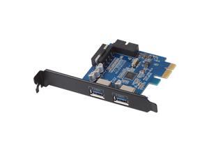 ORICO USB 3.0 PCI Express Card Hub Controller Adapter Card with 2 Rear USB 3.0 Hosts and Internal USB 3.0 20PIN Connector PCI (PVU3-2O2I) ORICO USB 3.0 PCI Express Card Hub Controller Adapter Card with 2 Rear USB 3.0 Hosts and Internal USB 3.0 20PIN Connector PCI (PVU3-2O2I)