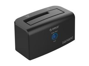 ORICO 8618US3 USB 3.0 to SATA Hard Drive Docking Station for 2.5 and 3.5 inch SATA Hard Drive or SSD - Black ORICO 8618US3 USB 3.0 to SATA Hard Drive Docking Station for 2.5 and 3.5 inch SATA Hard Drive or SSD - Black