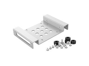 ORICO Aluminum 5.25 to 3.5 or 5.25 to 2.5 SATA & IDE HDD SSD Hard Drive Bay Converter Mounting Bracket Adapter -Silver (AC52535-1S-V1) ORICO Aluminum 5.25 to 3.5 or 5.25 to 2.5 SATA & IDE HDD SSD Hard Drive Bay Converter Mounting Bracket Adapter -Silver (AC52535-1S-V1)