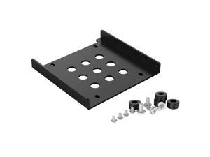 ORICO Aluminum 2.5 Inch to 3.5 Inch Bay Drive Converter Kit for Hard Drive/SSD Bracket Converter Adapter 3.5 to 1x2.5 - Black (AC325-1S-V1) ORICO Aluminum 2.5 Inch to 3.5 Inch Bay Drive Converter Kit for Hard Drive/SSD Bracket Converter Adapter 3.5 to 1x2.5 - Black (AC325-1S-V1)