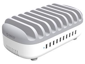 ORICO 10-Port USB Charging Station with On/Off Switch 10 x 5V2.4A Faster USB Charging Ports SmartIC Tech, Organizer Stand for Apple iPhone 7,iPad,Samsung Galaxy,Google Nexus,LG,and HTC ORICO 10-Port USB Charging Station with On/Off Switch 10 x 5V2.4A Faster USB Charging Ports SmartIC Tech, Organizer Stand for Apple iPhone 7,iPad,Samsung Galaxy,Google Nexus,LG,and HTC