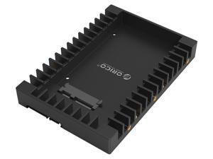 ORICO Portable 2.5 to 3.5 inch Hard Drive Adapter Converter Mounting Frame Tray 7 / 9.5 / 12.5mm HDD / SSD Hard Drive Caddy SATA III Interface Fast Transfer Speed - Black (1125SS) ORICO Portable 2.5 to 3.5 inch Hard Drive Adapter Converter Mounting Frame Tray 7 / 9.5 / 12.5mm HDD / SSD Hard Drive Caddy SATA III Interface Fast Transfer Speed - Black (1125SS)