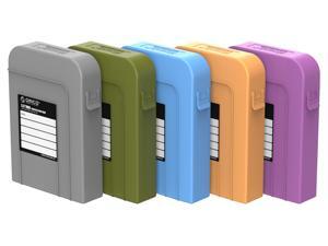 ORICO 5 PCS 3.5-inch 5 PCS Hard Drive HDD Protection Box Case Storage Case for Hard Drive(HDD) or SDD, Anti-Static/Anti-Shake/Water Resistant/Dust Resistant -5 color available ORICO 5 PCS 3.5-inch 5 PCS Hard Drive HDD Protection Box Case Storage Case for Hard Drive(HDD) or SDD, Anti-Static/Anti-Shake/Water Resistant/Dust Resistant -5 color available