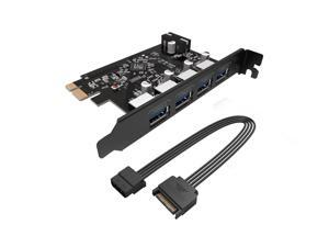 ORICO PCI-E to USB 3.0 4-Port PCI Express Card 15-Pin Power Connector High Quality PCI-Express Expansion Card USB 3.0 Hub Controller Adapter Desktop for Windows XP / Vista PC Laptop Hot Swap ORICO PCI-E to USB 3.0 4-Port PCI Express Card 15-Pin Power Connector High Quality PCI-Express Expansion Card USB 3.0 Hub Controller Adapter Desktop for Windows XP / Vista PC Laptop Hot Swap