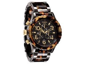 Nixon Quartz Chronograph Tortoise Brown Dial Women's Watch A037-679 Nixon Quartz Chronograph Tortoise Brown Dial Women's Watch A037-679