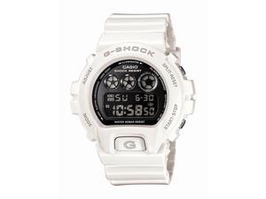 Casio G Shock Quartz Black Dial White Band - Men's Watch DW6900NB-7 Casio G Shock Quartz Black Dial White Band - Men's Watch DW6900NB-7