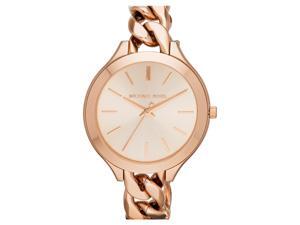 Michael Kors MK3223 Slim Runway Twist Rose Dial Rose Gold-Tone Women's Watch Michael Kors MK3223 Slim Runway Twist Rose Dial Rose Gold-Tone Women's Watch