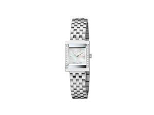 Gucci Swiss Quartz White Dial Women's Analog Watch #YA128405 Gucci Swiss Quartz White Dial Women's Analog Watch #YA128405