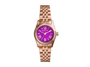 Michael Kors Petite Lexington Blue Dial Rose Gold-tone Ladies Watch MK3272 Michael Kors Petite Lexington Blue Dial Rose Gold-tone Ladies Watch MK3272