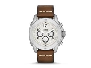 Fossil Machine Quartz Analog White Dial Men's Watch FS4929 Fossil Machine Quartz Analog White Dial Men's Watch FS4929