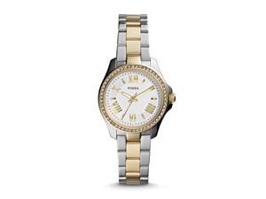 Fossil AM4579 Cecile Quartz Analog White Dial Women's Watch Fossil AM4579 Cecile Quartz Analog White Dial Women's Watch