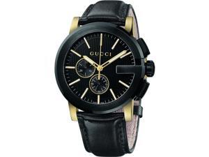 Gucci G-Chrono Swiss Quartz Analog Black Dial Men's Watch YA101203 Gucci G-Chrono Swiss Quartz Analog Black Dial Men's Watch YA101203