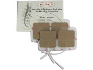 Pro-Patch TENS Unit 2x2 Square Electrode Pads, Tan Cloth - 4 ea Pro-Patch TENS Unit 2x2 Square Electrode Pads, Tan Cloth - 4 ea