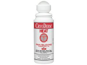 Cryoderm Heat Pain Relief Warming Roll-On - 3 oz. Model dthroll-on Cryoderm Heat Pain Relief Warming Roll-On - 3 oz. Model dthroll-on