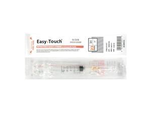 EasyTouch Retractable Safety Syringe w/ Exchangeable Needle 23 Gauge 3cc 1 in 1 ea Model 872331 EasyTouch Retractable Safety Syringe w/ Exchangeable Needle 23 Gauge 3cc 1 in 1 ea Model 872331