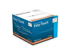 Easy Touch 21 Gauge 3 cc 1 in Retractable Safety Syringe w/ Exchangeable Needle 100 ea Easy Touch 21 Gauge 3 cc 1 in Retractable Safety Syringe w/ Exchangeable Needle 100 ea