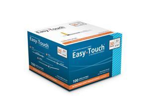 EasyTouch Retractable Insulin Safety Syringe w/ Fixed Needle 30 gauge .5cc 5/16 inch 100 ea. Model 863056 EasyTouch Retractable Insulin Safety Syringe w/ Fixed Needle 30 gauge .5cc 5/16 inch 100 ea. Model 863056