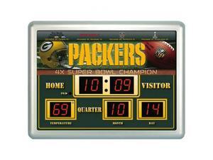 Green Bay Packers Scoreboard Clock Green Bay Packers Scoreboard Clock