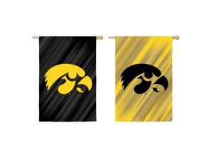 University Of Iowa Double Sided House Flag University Of Iowa Double Sided House Flag