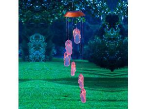 Get Beachy With It Pink Flip Flop Lights Solar Powered Mobile Get Beachy With It Pink Flip Flop Lights Solar Powered Mobile