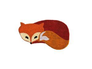 Fox Shaped Coir Welcome Mat Fox Shaped Coir Welcome Mat