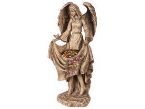 Uplifting Wings of An Angel Birdfeeder Statue Uplifting Wings of An Angel Birdfeeder Statue