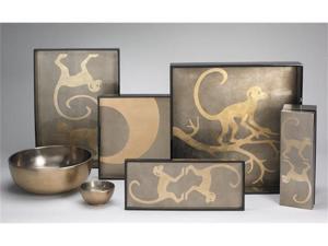 J Fleet Designs Gold Monkey Trays J Fleet Designs Gold Monkey Trays