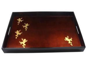 J Fleet Designs Gold Frog Big Tray J Fleet Designs Gold Frog Big Tray