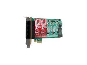 Digium 1A4B01F 4 Port Modular Analog PCI-Express X1 Card No Interfaces Digium 1A4B01F 4 Port Modular Analog PCI-Express X1 Card No Interfaces