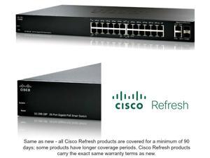 Cisco SG200-26P 26-port Gigabit PoE Smart Switch Cisco SG200-26P 26-port Gigabit PoE Smart Switch