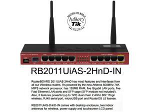 Mikrotik RB2011Ui RouterBOARD RB2011UiAS-2HnD-IN Wireless Router 5 Gigabit LAN Mikrotik RB2011Ui RouterBOARD RB2011UiAS-2HnD-IN Wireless Router 5 Gigabit LAN