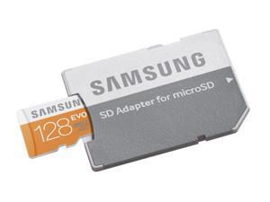 Samsung EVO 128GB MicroSDXC 128G Micro SD SDXC UHS-I 48MB/s microSD Class 10 MB-MP128DA Samsung EVO 128GB MicroSDXC 128G Micro SD SDXC UHS-I 48MB/s microSD Class 10 MB-MP128DA