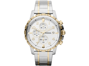 Men's Fossil Dean Chronograph Steel Watch FS4795 Men's Fossil Dean Chronograph Steel Watch FS4795