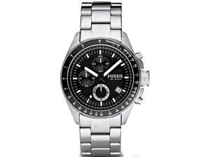 Fossil Decker Chronograph Stainless Steel Black Dial Mens Watch CH2600 Fossil Decker Chronograph Stainless Steel Black Dial Mens Watch CH2600