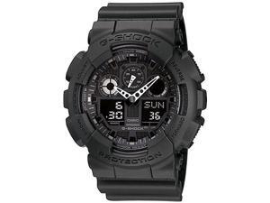 Casio G-Shock Analog Digital Blackout Military Watch GA100-1A1 Casio G-Shock Analog Digital Blackout Military Watch GA100-1A1